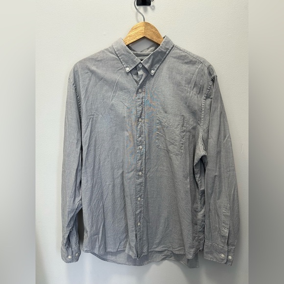 Bonobos Slim Fit Washed End On End Stretch Button-Down Shirt. Size XL - Picture 3 of 5